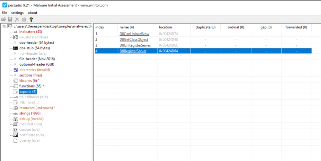 PeStudio-Exports